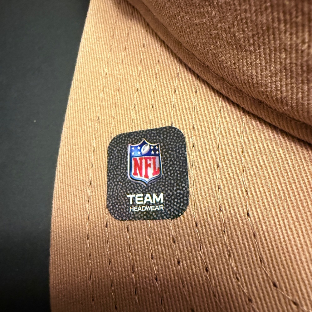 New Era Minnesota Vikings Hat Mens OSFM Tan NEW 19TWENTY Adjustable NFL Snapback - Picture 3 of 11